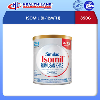 ISOMIL 0-12 MONTH (850G)